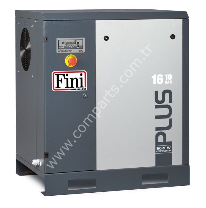 Fini Plus 16-10 Belt-Driven Air Compressor – 15 kW | 20 hp | 10 bar – Italian Production