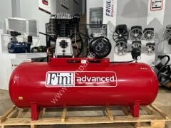 Fini BK120-500F-10T Piston Compressor – 500 lt | 10 hp – 7.5 kW – Three-Phase Oil Type