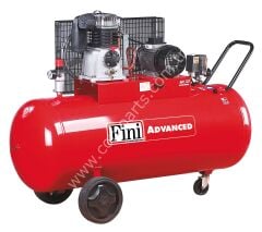 Fini MK113-270-4T Piston Compressor – 270 lt | 4 hp – 3 kW – Three Phase Oil Type