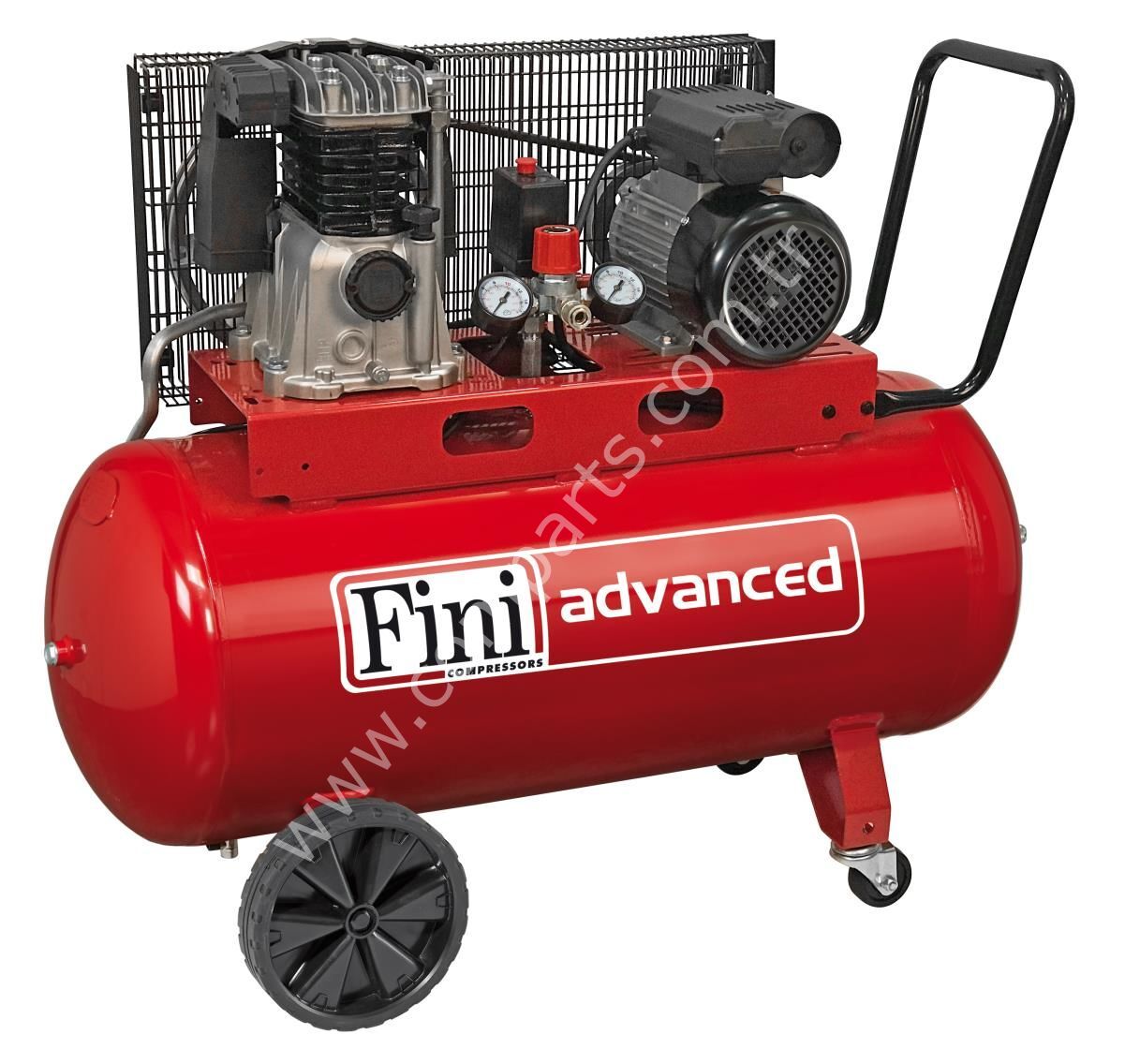 Fini MK103-270-3M Piston Compressor – 270 lt | 3 hp – 2.2 kW – Single Phase Oil Type
