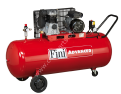 Fini MK113-270-5.5T Piston Compressor – 270 lt | 5.5 hp – 4 kW – Three-Phase Oil Type