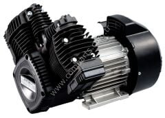 Fini FSN VKM320 Yağsız Direk Akuple Piston Kafa – 2.2 kW / 3 HP | Sessiz Kompresör Kafası