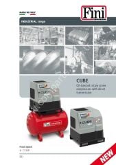 Fini Cube 7.5-10 Vidalı Kompresör – 7.5kW / 10hp – 10 Bar – V51PO92TRC643