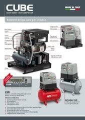 Fini Cube 7.5-10 Vidalı Kompresör – 7.5kW / 10hp – 10 Bar – V51PO92TRC643