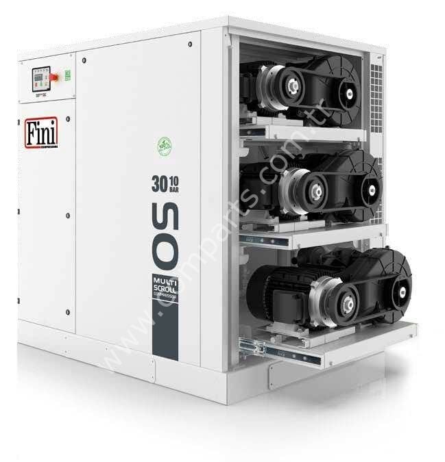 Fini - OS 7.5-10-270 Yağsız Vidalı Kompresör / 7,5 kW - 10 Hp