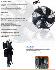 Dündar FM30 Soğutma Fanı – Monofaze – 230V – 50Hz – 300 mm Çap