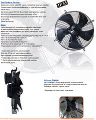 Dündar FM30 Soğutma Fanı – Monofaze – 230V – 50Hz – 300 mm Çap