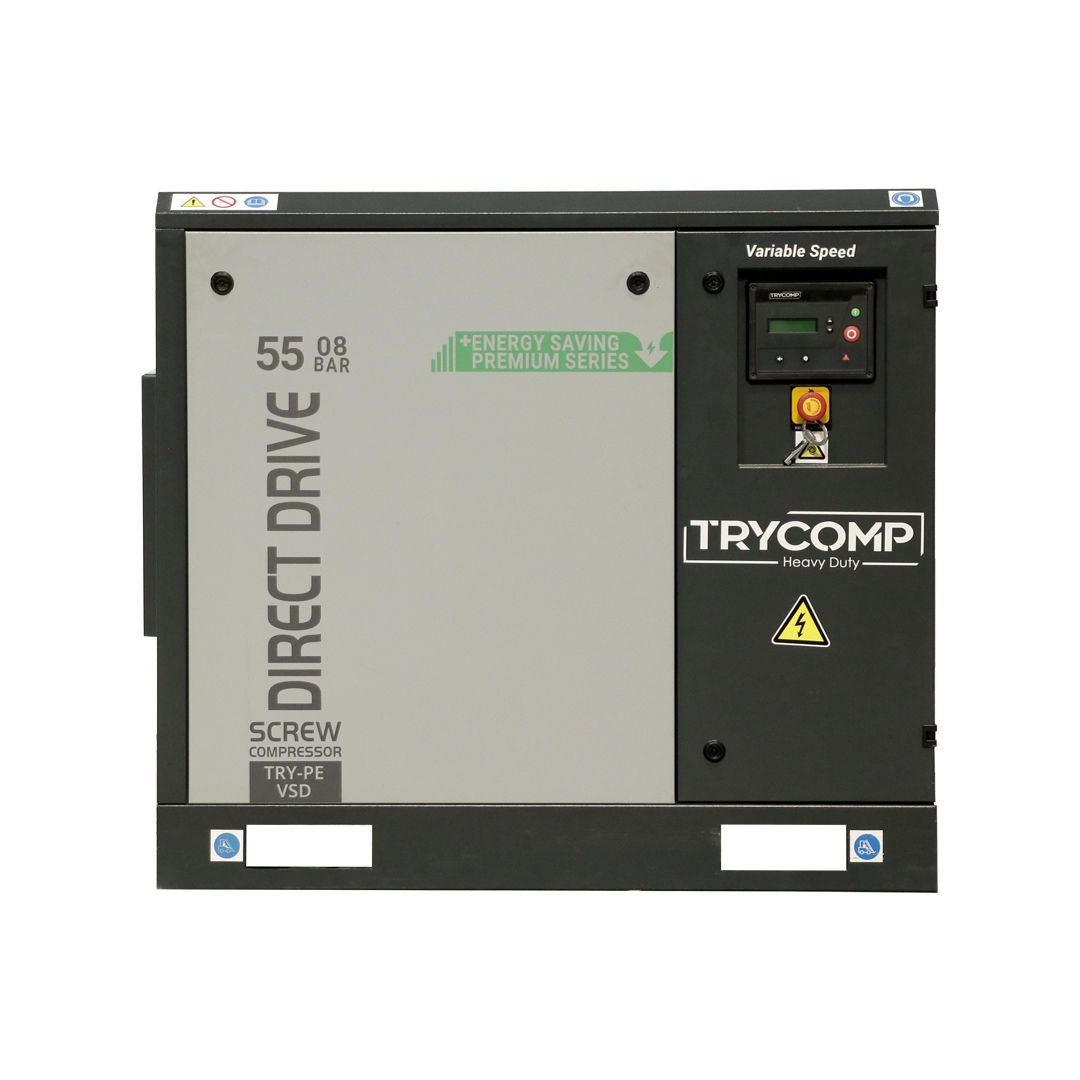 TRYCOMP TRYDVS-PM 55 /75 Hp-55 kW PM MOTORLU KOMPRESÖR