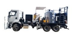 Airspray Termoplastik Yol Çizgi Kamyonu Üst Yapısı