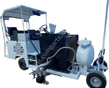 Ekstrüzyon & Airspray Termoplastik Kendinden Yürüyüşlü Yol Çizgi Makinesi