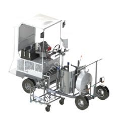 Airless Kendinden Yürüyüşlü Yol Çizgi Makinesi