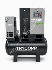 TRYCOMP TRY7.5PE-TD-Y-8 7,5 kW Vidalı Kompresör 10 HP IE4 PM Motorlu VSD