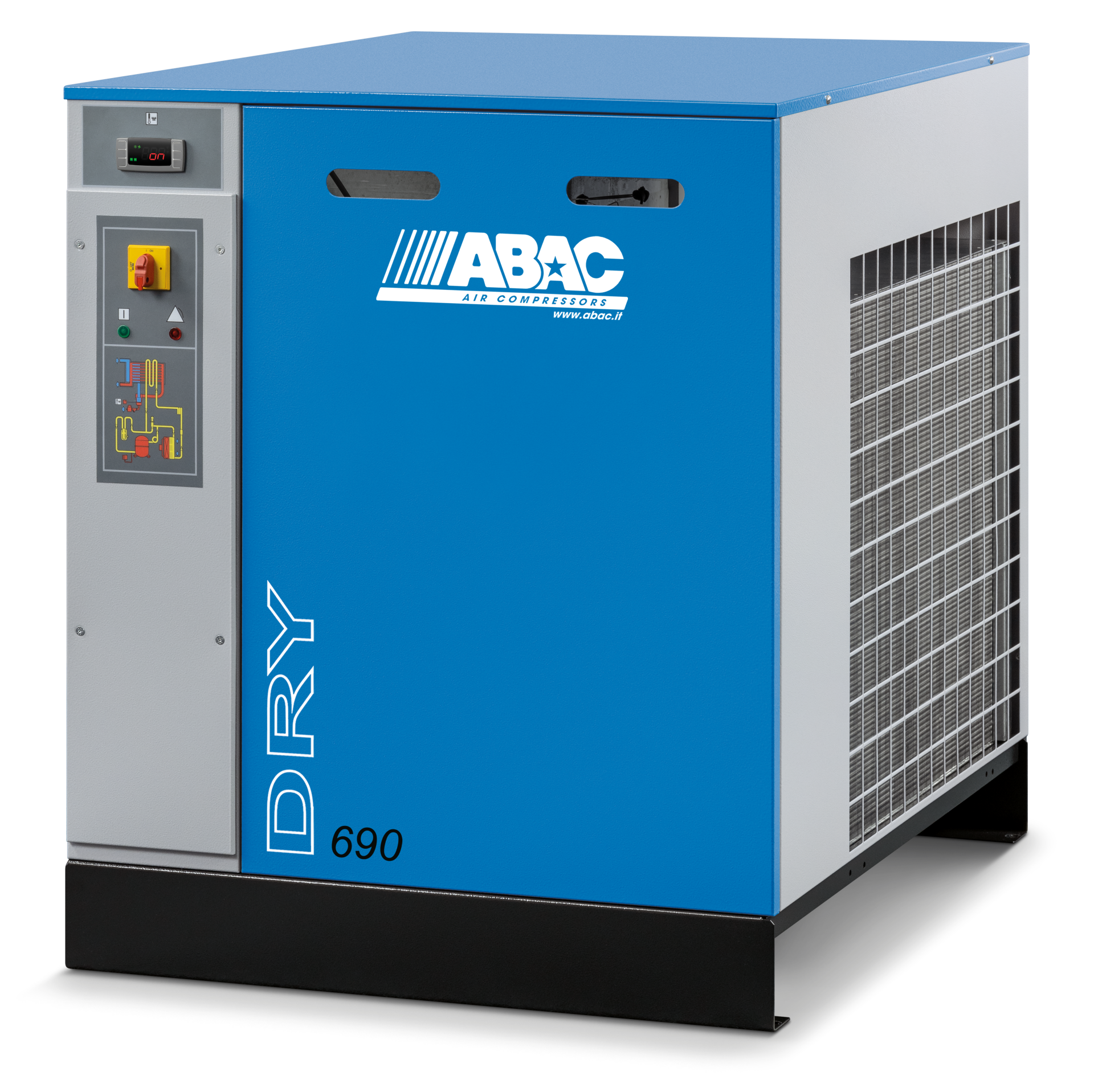 ABAC DRY690 Gazlı Hava Kurutucu – 11.5 m³/dk | Kompresör Sistemleri için Nem Alma Ünitesi