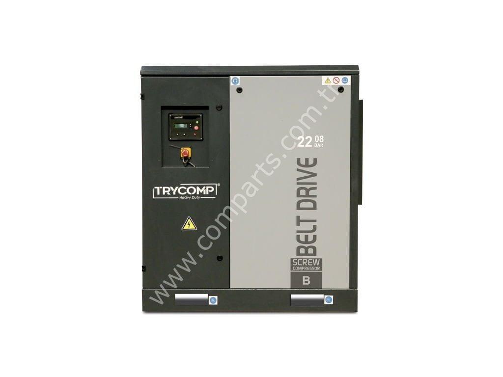 TRY22B - Vida Tipi Hava Kompresörü – Kayış Tahrikli – 22 kW – 8 Bar
