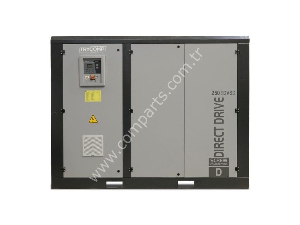 250 kW Direkt Tahrikli Vida Tipi Hava Kompresörü
