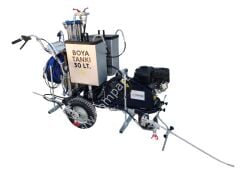 TRYRXPH400 Havasız El İtmeli Yol Çizgi Makinesi – Çift Renkli Uygulama