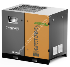 TRYCOMP TRY45TB 45 kW / 60 HP IE5 PM Motorlu Vidalı Hava Kompresörü